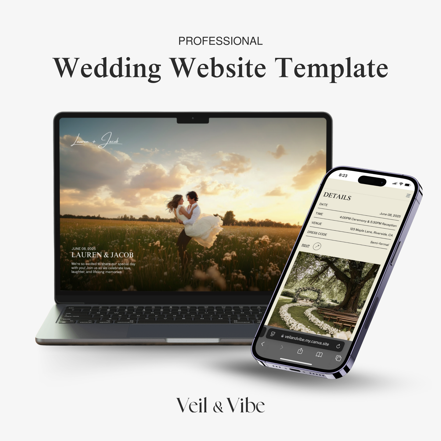 Wedding Website Template