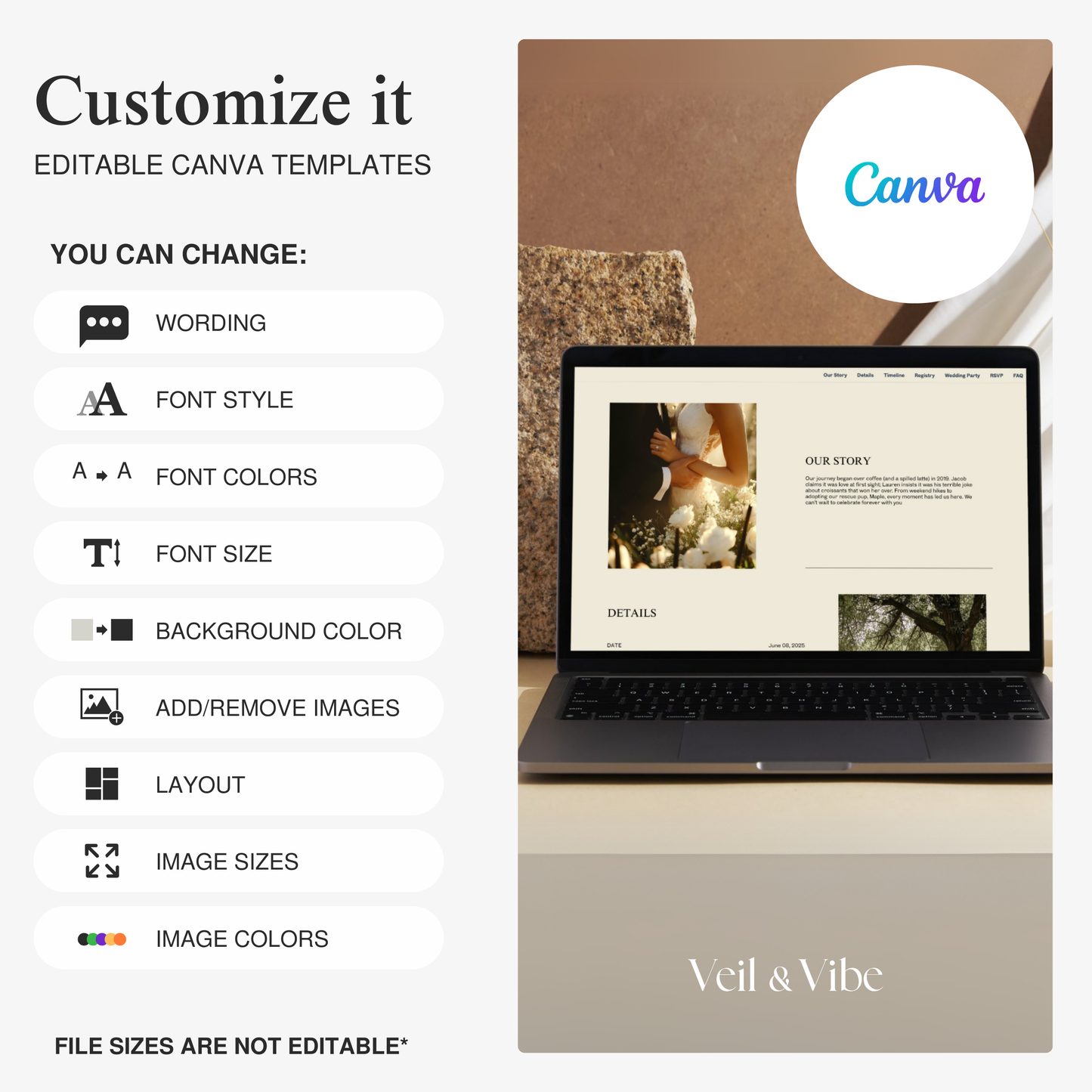 Wedding Website Template