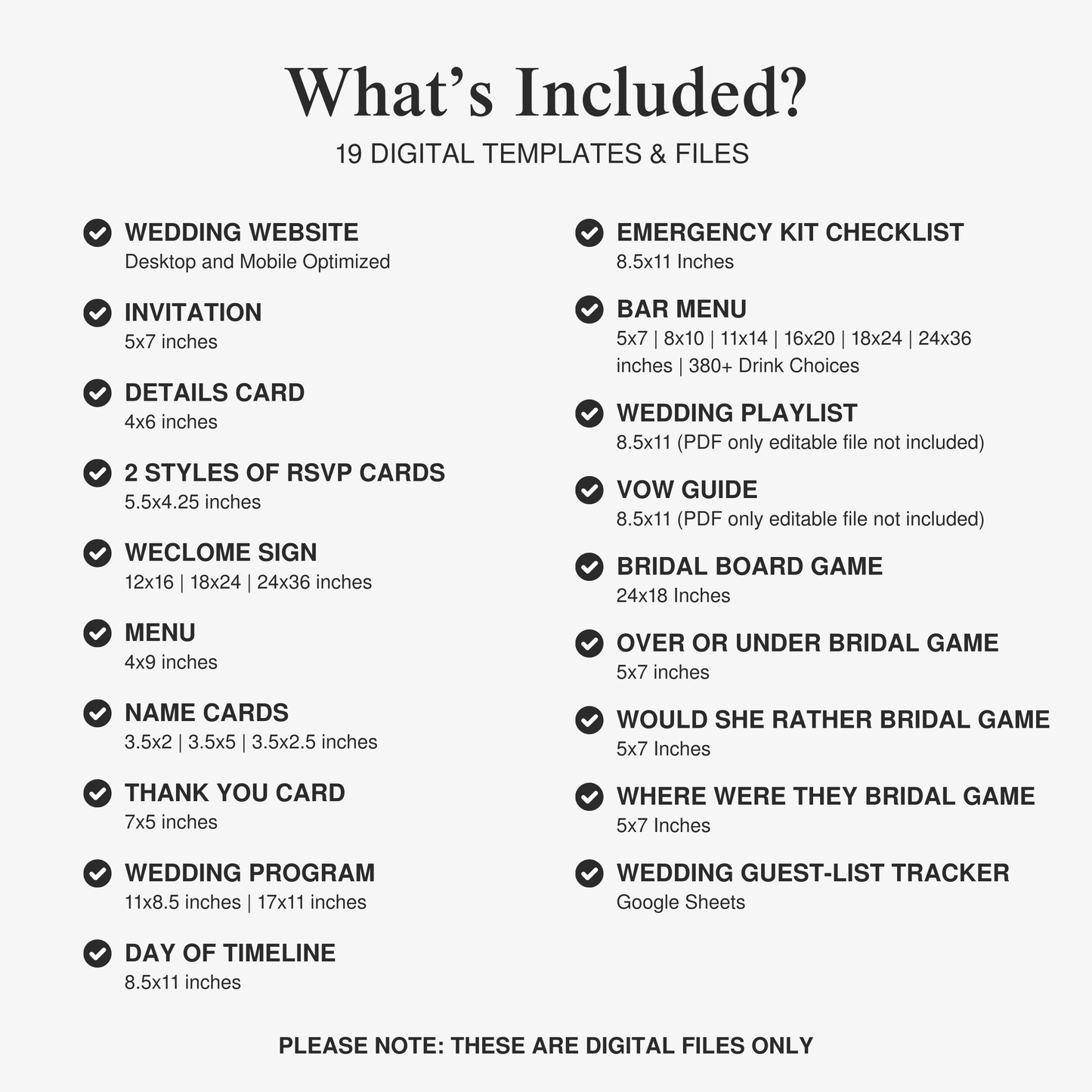 The Complete Wedding Bundle